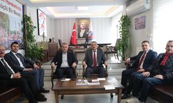 HAKSEN, BASK ve Devlet Memurları Konfederasyonu'ndan Birleşik Kamu-İş'e ziyaret