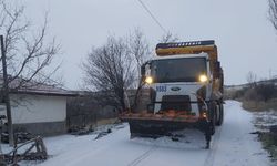 Ankara Kalecik’te kar alarmı: Ekipler gece boyunca sahadaydı