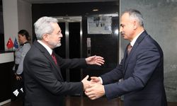 Ankara Üniversitesi'nde önemli toplantı: Ankara İl Müdürü, Rektör ile görüştü