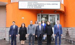 Azerbaycan’dan Ankara'ya geldiler: Eğitim heyeti Çankaya’da okulları gezdi