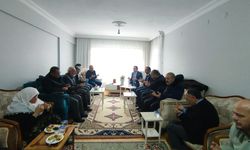 Mamak Kaymakamı Umre’de vefat eden vatandaşın ailesini ziyaret etti