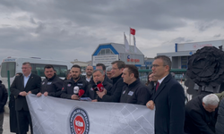 TÜVTÜRK’e tepki büyüyor: Olay yerinde basın açıklaması yaptılar