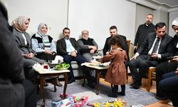 AK Parti Ankara Teşkilatı Gazzeli aileyi Keçiören'de ziyaret etti