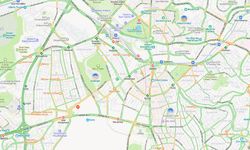 Pazar sabahı Ankara'da trafik akıyor: Harita yeşile döndü