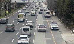 Ankara'da Anadolu Bulvarı, Eskişehir Yolu ve Talatpaşa Bulvarı'nda trafik felç oldu