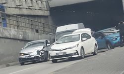 Kızılay’da zincirleme kaza:Ankara trafiği kilitlendi