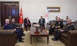 TSK'nın zirvesinden İçişleri'ne hayırlı olsun ziyareti: Bakan da katıldı