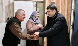 Ankara Valisi Vasip Şahin Ayaş’ta şehit ailelerinin sofrasına konuk oldu