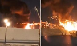 Bağdat Havalimanı vuruldu: İHA saldırısı sonrası büyük yangın