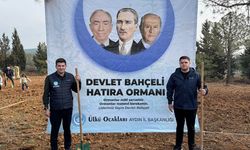 Ülkü Ocakları duyurdu: Devlet Bahçeli Hatıra Ormanı resmen kuruldu