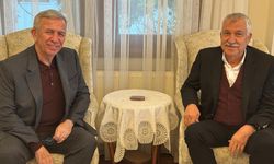 Mansur Yavaş, Zeydan Karalar’ı ziyaret etti