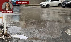 Dikmen Huzur Mahallesi’ndeki sokak her yağışta göle dönüyor