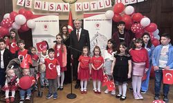 Atina’da 23 Nisan coşkusu: Çocuklar Büyükelçilikte buluştu