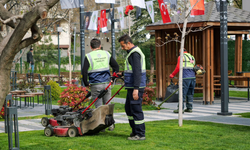 Etimesgut’ta yaz hazırlığı: Parklar yenileniyor