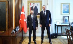 Basketbol camiasından İçişleri Bakanı Çiftci’ye ziyaret