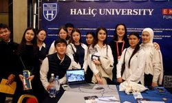 Bişkek’te Türk üniversiteleri tanıtım fuarı yoğun ilgi gördü