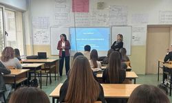 Üsküp’te Türk Dili ve Edebiyatı Bölümü’nden liselere tanıtım ziyareti