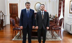 Vali Vasip Şahin’den Adalet Bakanı Gürlek’e “hayırlı olsun” ziyareti