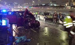 Ankara'da korkutan zincirleme kaza: 4 araç birbirine girdi, 8 yaralı var!
