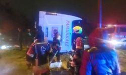 Balıkesir’de yolcu otobüsü devrildi! 3 ölü, 26 yaralı