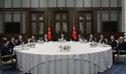 Devlet protokolü Beştepe'de buluştu: Cumhurbaşkanı Erdoğan ev sahipliği yaptı