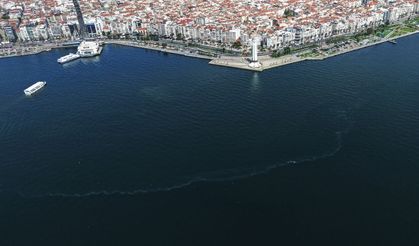 İzmir Körfezi’nde alarm veren görüntü: 5 ayda 9’uncu kirlilik tespiti!