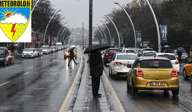 Meteoroloji uyardı: Ankara hava durumu, 7 Ocak yağmur bekleniyor