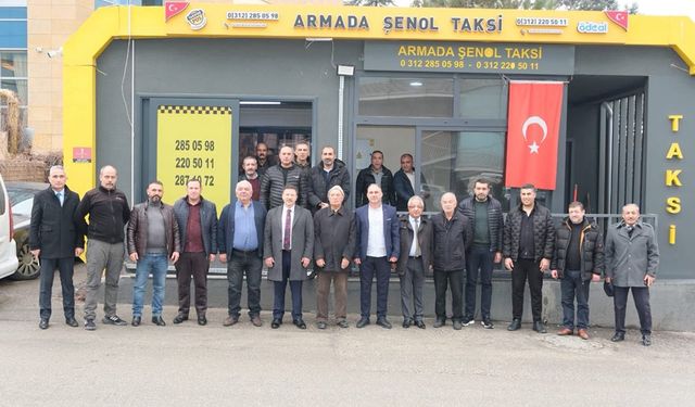 Mehmet Yiğiner Ankara’daki taksi ziyaretlerini sürdürüyor: Yeni durak Söğütözü