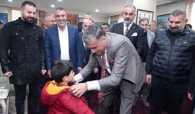 MHP Ankara İl Başkanı Alparslan Doğan Keçiören'de emlakçı esnafını ziyaret etti