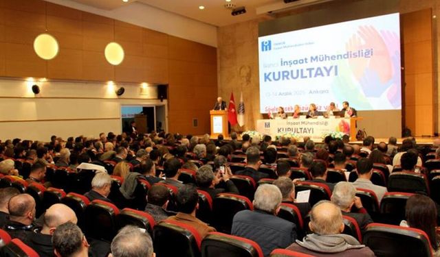 İnşaat mühendisliği kurultayı:Sistem artık böyle gitmez!