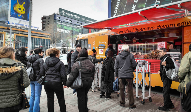 Ankara’da uygun fiyatlı et satışı: Başkent Mobil Market yolda