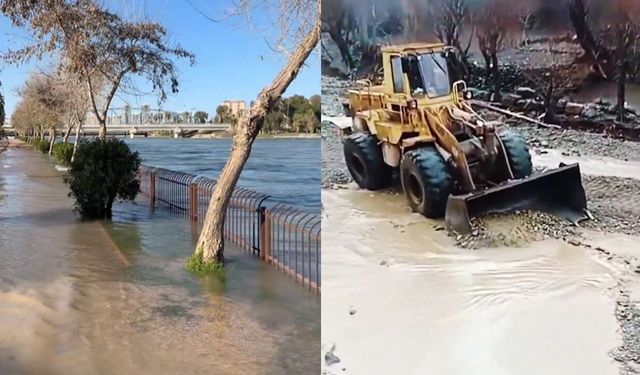 Adana’da Seyhan Nehri taştı: Kapaklar açıldı, ekipler sahada