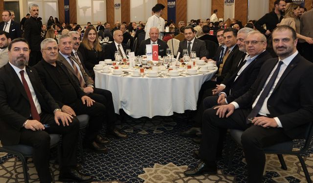 Ankara sanayisi iftar sofrasında buluştu: İnşaatçıların yemeğine katıldılar