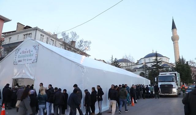 Çankaya’da ücretsiz iftar çadırı nerede? Mahalle mahalle açıklandı