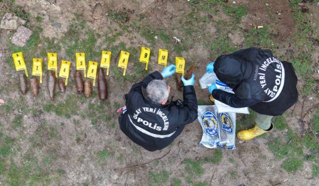 Oyuncak sandılar, top mermisi çıktı!