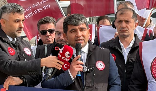 ÜNİPERSEN Genel Başkanı Güzel: 11 yıldır süren adaletsizliğin son bulması gerekiyor