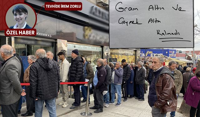 Ankara’da “gram” altın kaosu: Kuyumcular stok mu yapıyor?