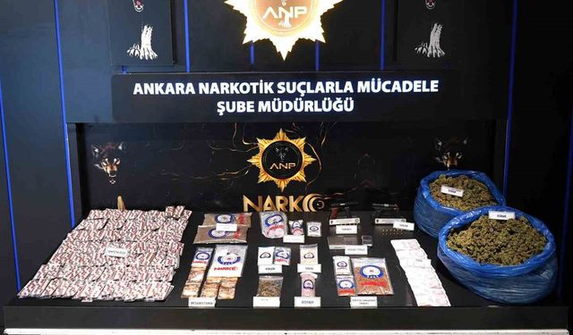Ankara'da zehir tacirlerine operasyon: 87 kişi gözaltında, 29 tutuklu var