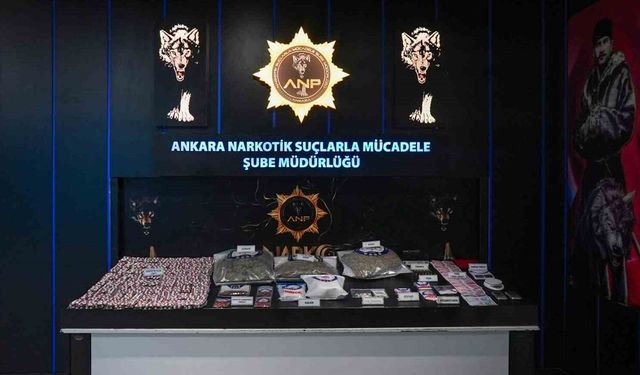 Ankara’da bir haftalık narkotik operasyonları tablosu: 113 gözaltı, 49 tutuklama