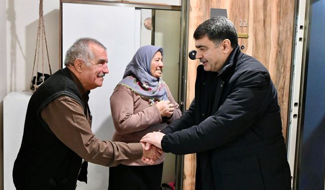 Ankara Valisi Vasip Şahin Ayaş’ta şehit ailelerinin sofrasına konuk oldu