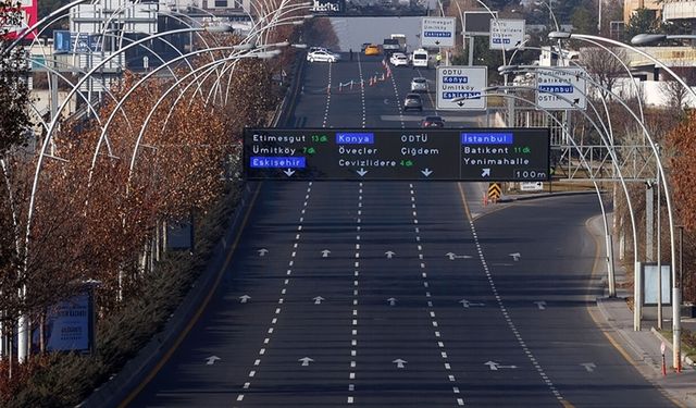 Ankara’da sürücüler dikkat: Protokol Yolu 7 gün kısıtlı!