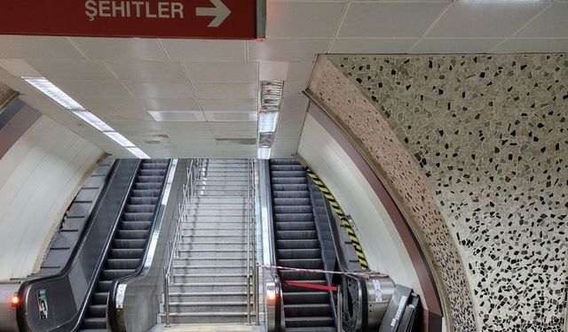 Ankara'da yürüyen merdiven çilesi bitmiyor: Şimdi Şehitler'de!