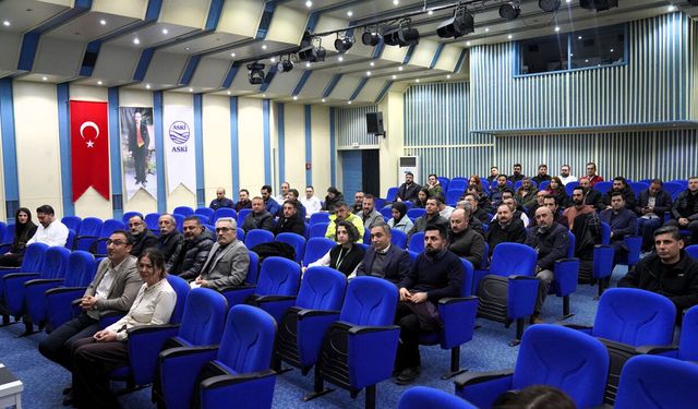 Ankara’da ASKİ çalışanına sunum yapıldı: Altyapının son hali anlatıldı