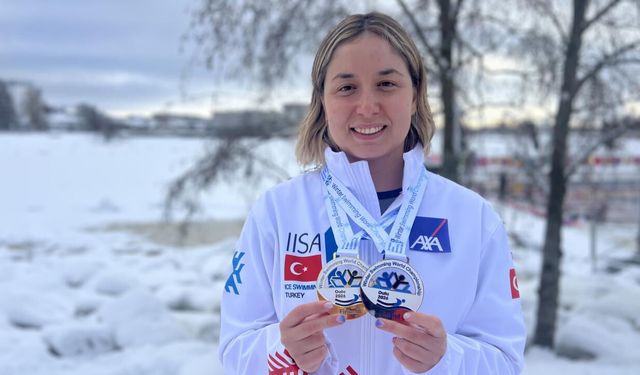 Buz gibi suda altın madalya: Bengisu Avcı dünya şampiyonu oldu
