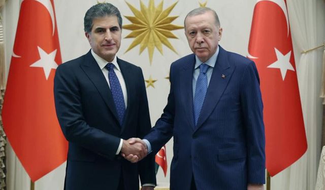 Cumhurbaşkanı Erdoğan, IKBY Başkanı Barzani ile telefonda görüştü