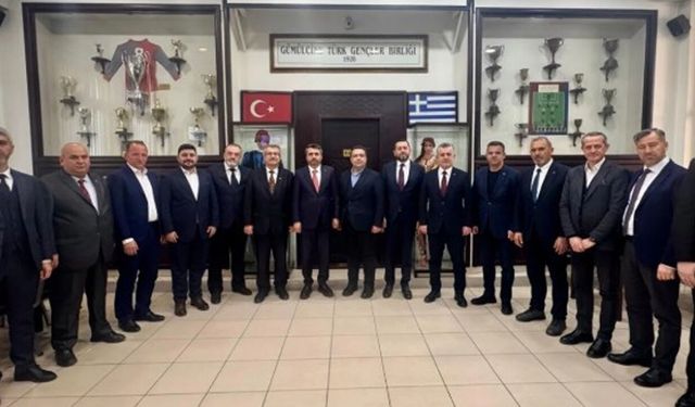 Bursa Yıldırım Belediye Başkanı Yılmaz’dan Batı Trakya’ya Ramazan ziyareti