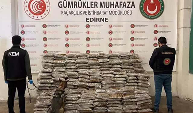 Üç operasyonda 484 kilo uyuşturucu ele geçirildi!