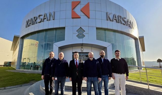 Yerli teknoloji iş birliği büyüyor: ASPİLSAN Enerji’den Karsan’a ziyaret