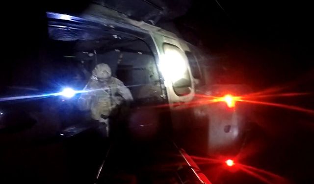 Dağda mahsur kaldı, TSK harekete geçti: helikopterle kurtarıldı