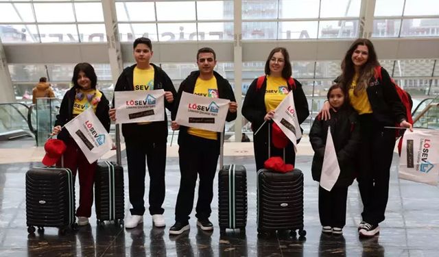 Ankara'da lösemiyi yenen 3 çocuk dünya turuna çıktı: Gülümseten görüntüler